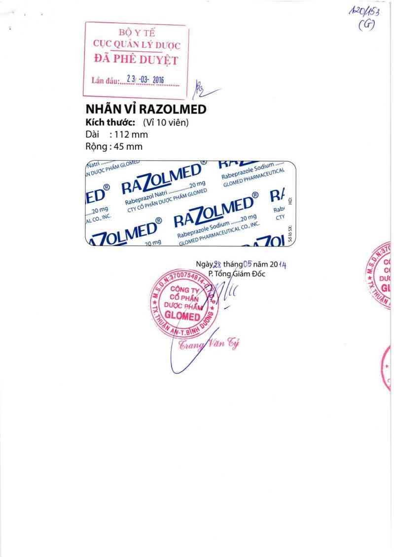 thông tin, cách dùng, giá thuốc Razolmed - ảnh 0
