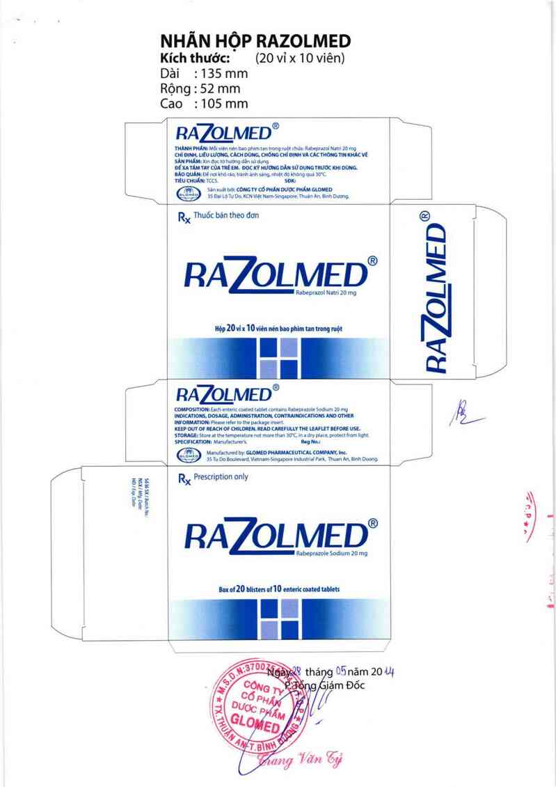 thông tin, cách dùng, giá thuốc Razolmed - ảnh 3