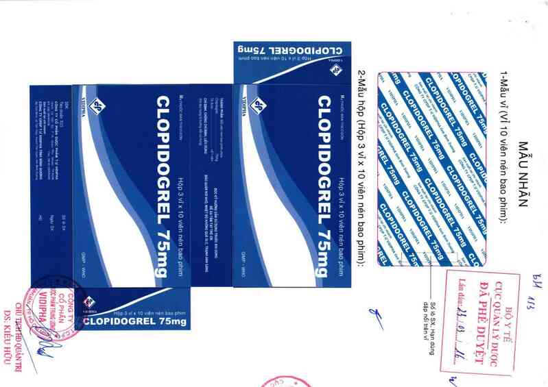 thông tin, cách dùng, giá thuốc Clopidogrel 75mg - ảnh 0