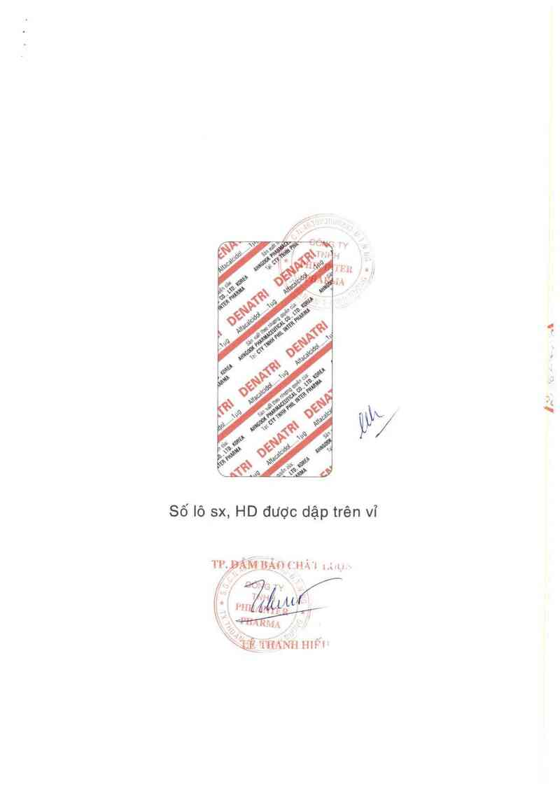 thông tin, cách dùng, giá thuốc Denatri - ảnh 1