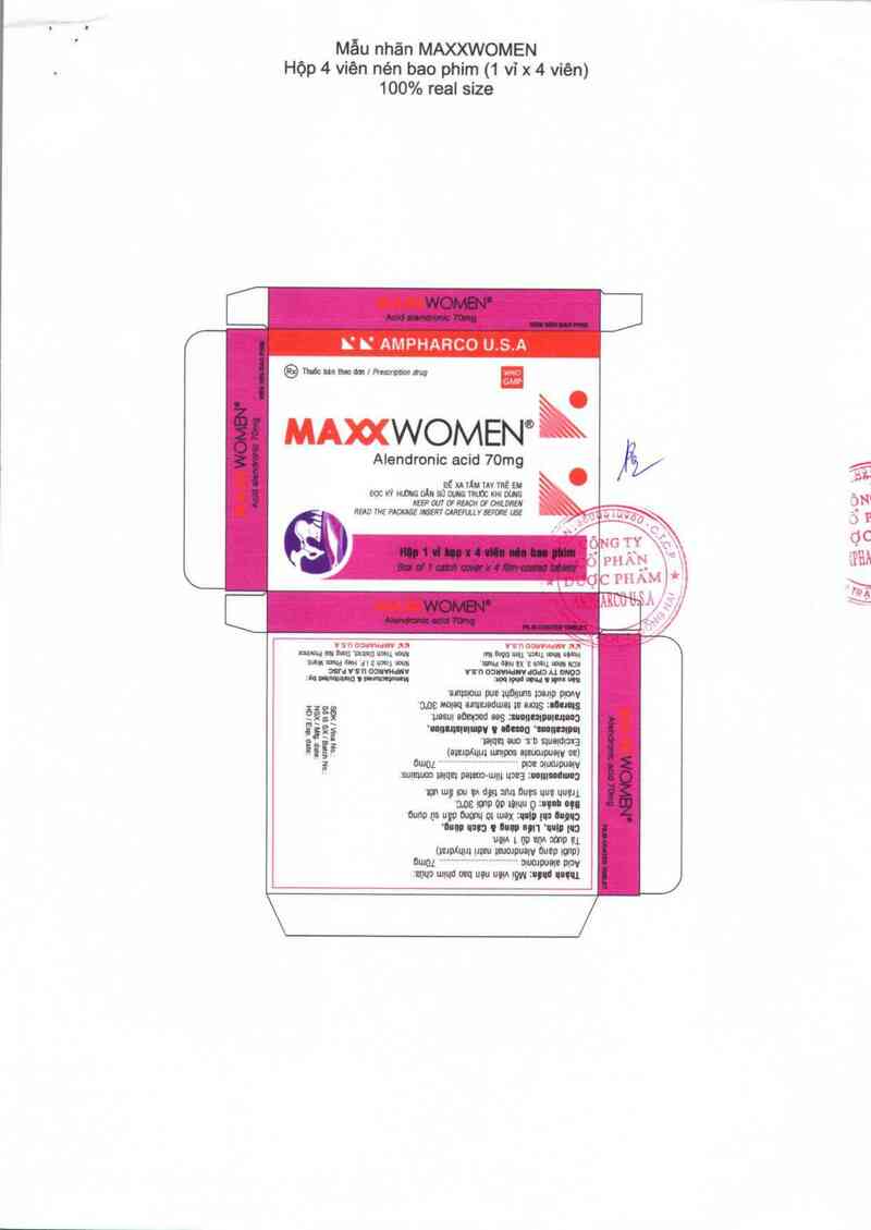 thông tin, cách dùng, giá thuốc Maxxwomen - ảnh 1