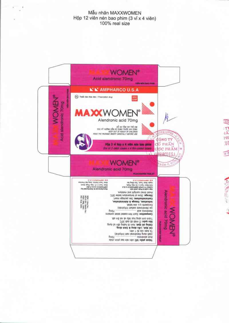 thông tin, cách dùng, giá thuốc Maxxwomen - ảnh 2