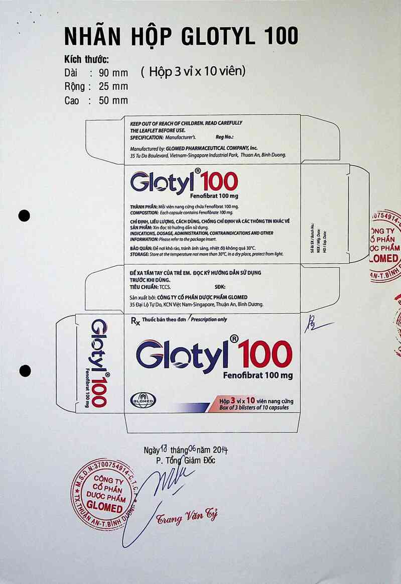 thông tin, cách dùng, giá thuốc Glotyl 100 - ảnh 1