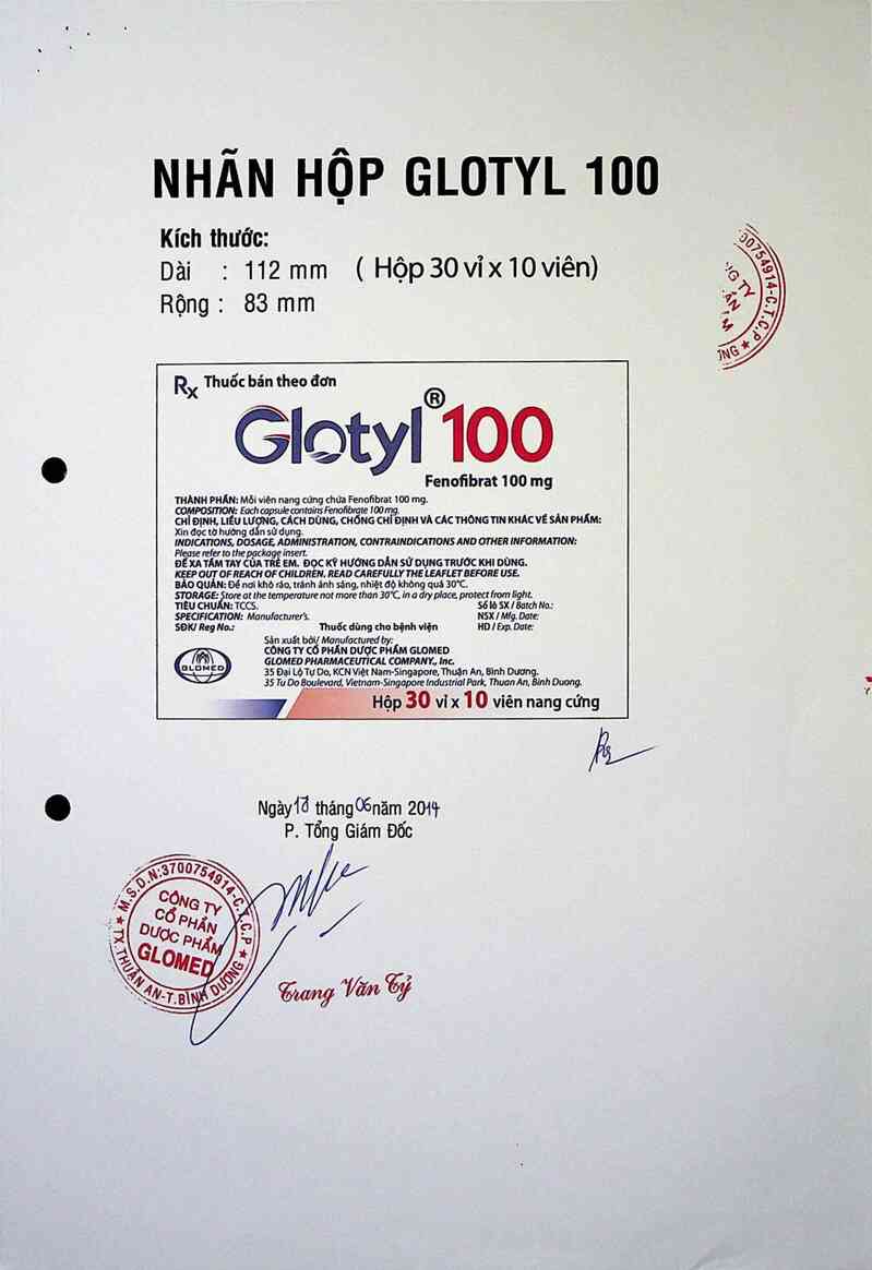 thông tin, cách dùng, giá thuốc Glotyl 100 - ảnh 3