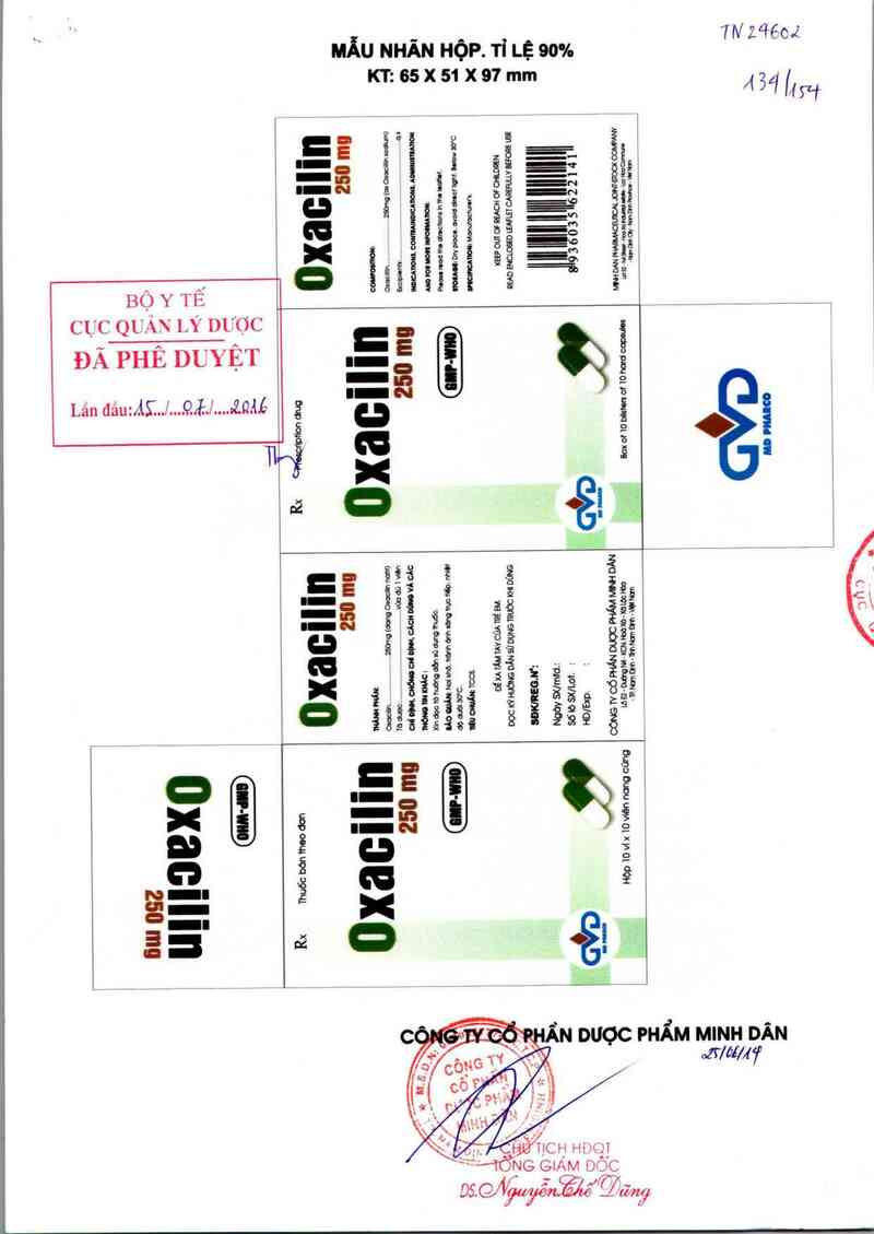 thông tin, cách dùng, giá thuốc Oxacilin 250mg - ảnh 0