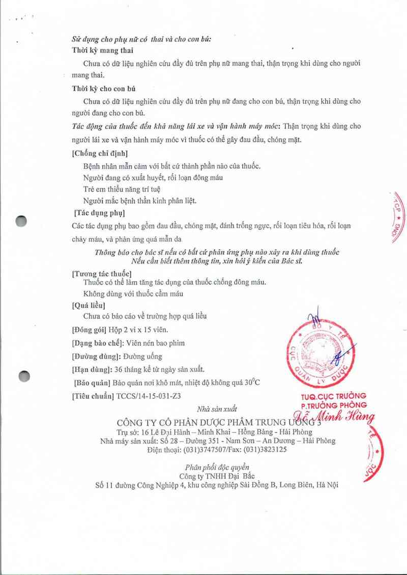 thông tin, cách dùng, giá thuốc Foritakane - ảnh 3