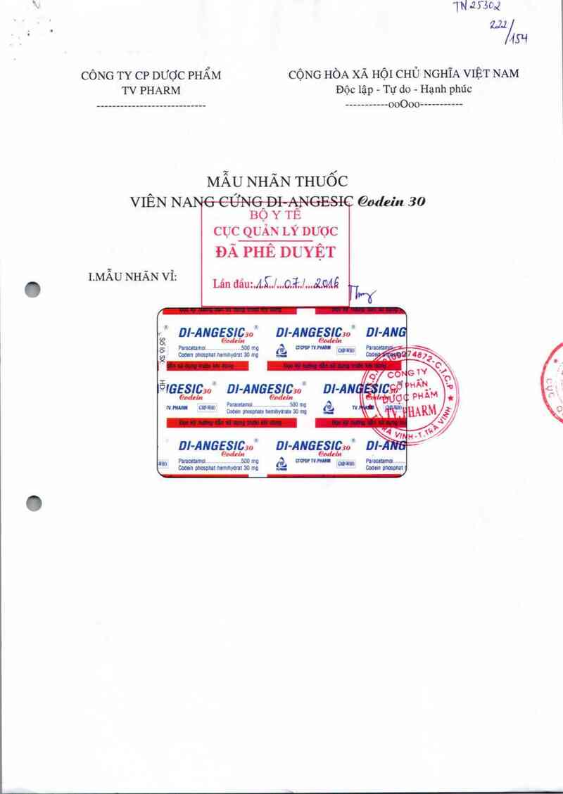 thông tin, cách dùng, giá thuốc Di-angesic codein 30 - ảnh 0