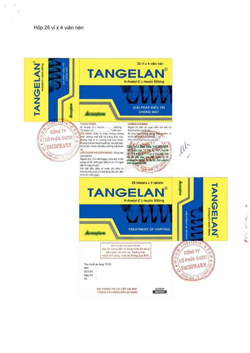thông tin, cách dùng, giá thuốc Tangelan - ảnh 11