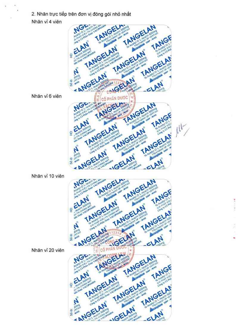 thông tin, cách dùng, giá thuốc Tangelan - ảnh 12