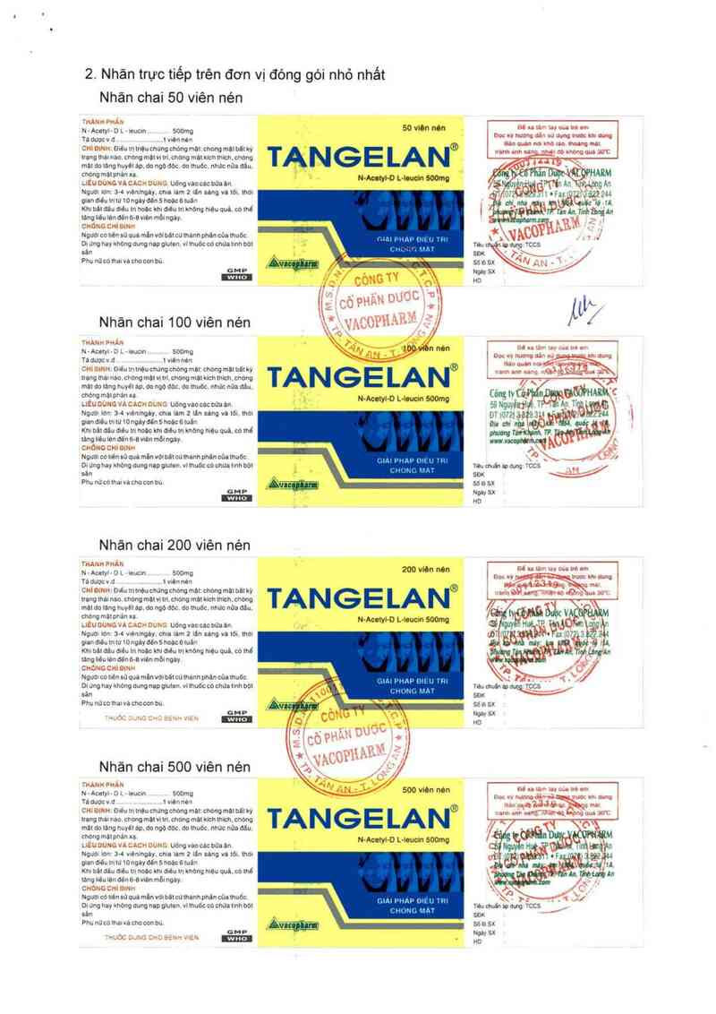 thông tin, cách dùng, giá thuốc Tangelan - ảnh 13