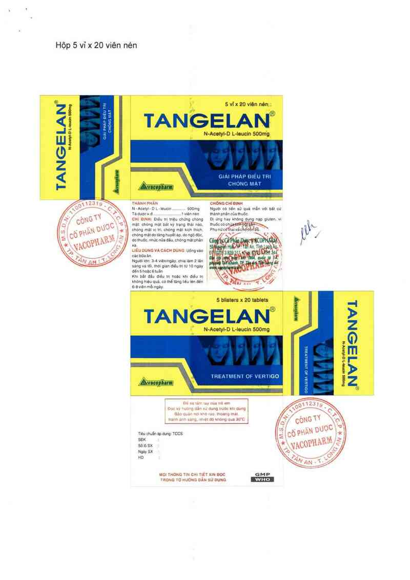 thông tin, cách dùng, giá thuốc Tangelan - ảnh 4