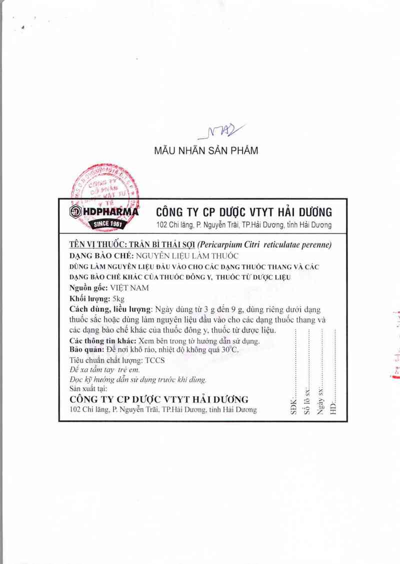 thông tin, cách dùng, giá thuốc Trần bì thái sợi - ảnh 2