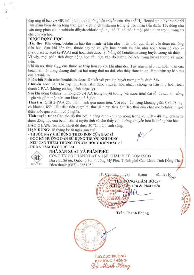 thông tin, cách dùng, giá thuốc Dodizy 8 mg - ảnh 8