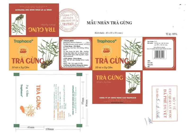 thông tin, cách dùng, giá thuốc Trà gừng - ảnh 0