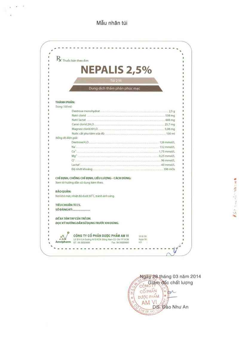 thông tin, cách dùng, giá thuốc Nepalis 2,5% - ảnh 2