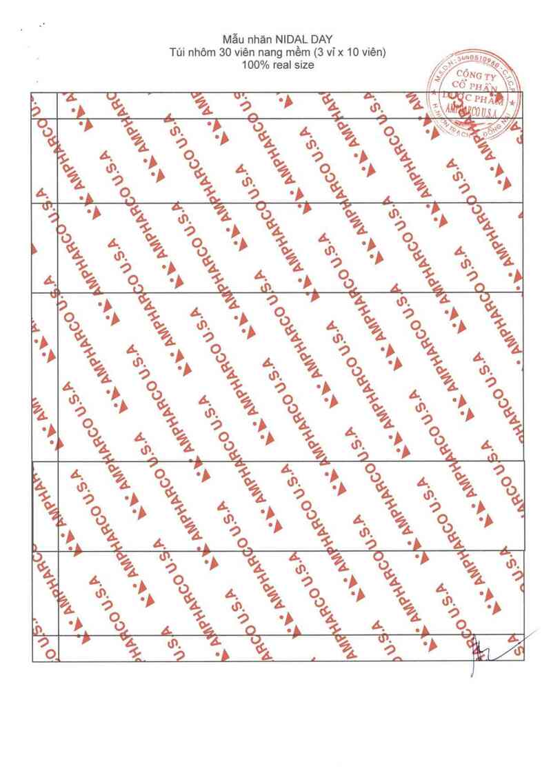 thông tin, cách dùng, giá thuốc Nidal Day - ảnh 5