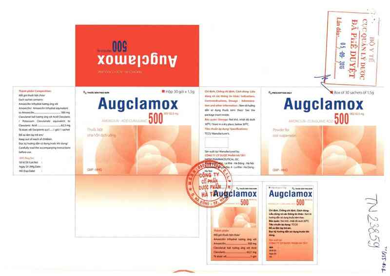 thông tin, cách dùng, giá thuốc Augclamox - ảnh 0
