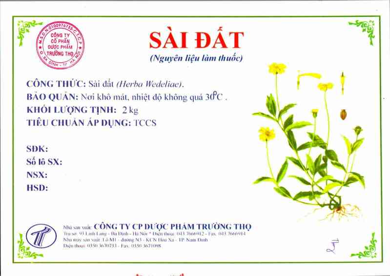 thông tin, cách dùng, giá thuốc Sài đất - ảnh 2
