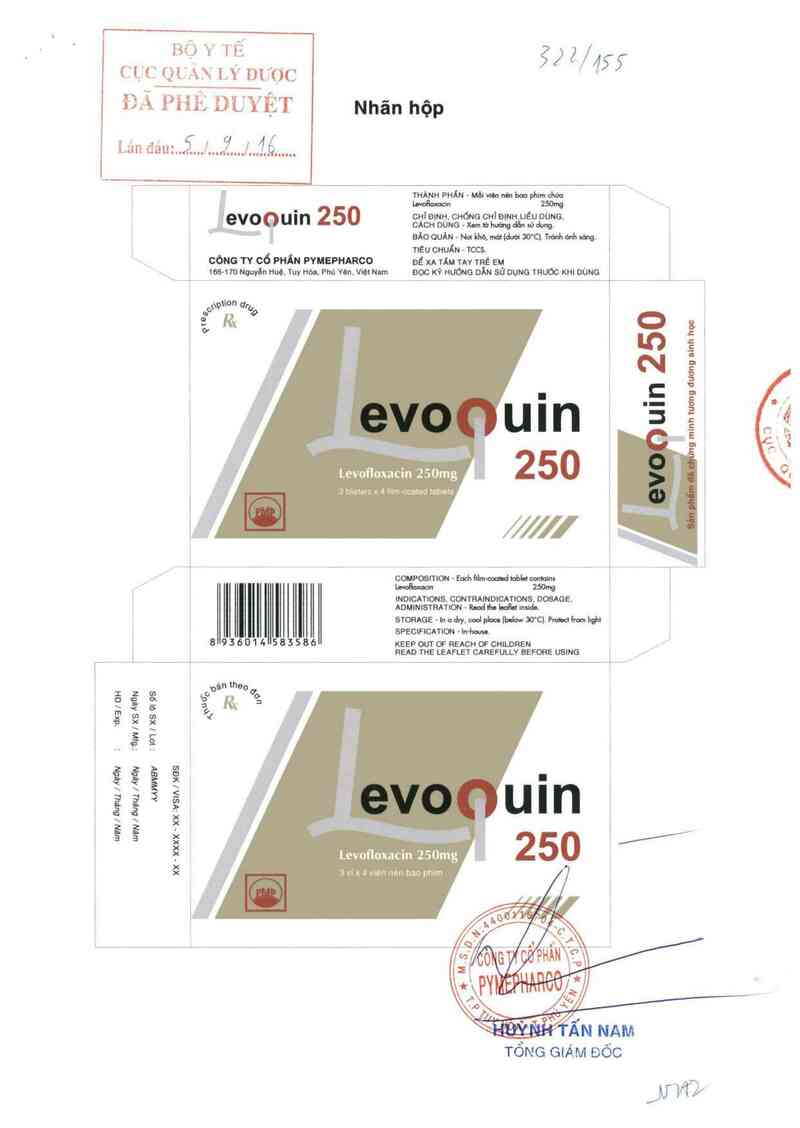 thông tin, cách dùng, giá thuốc Levoquin 250 - ảnh 0