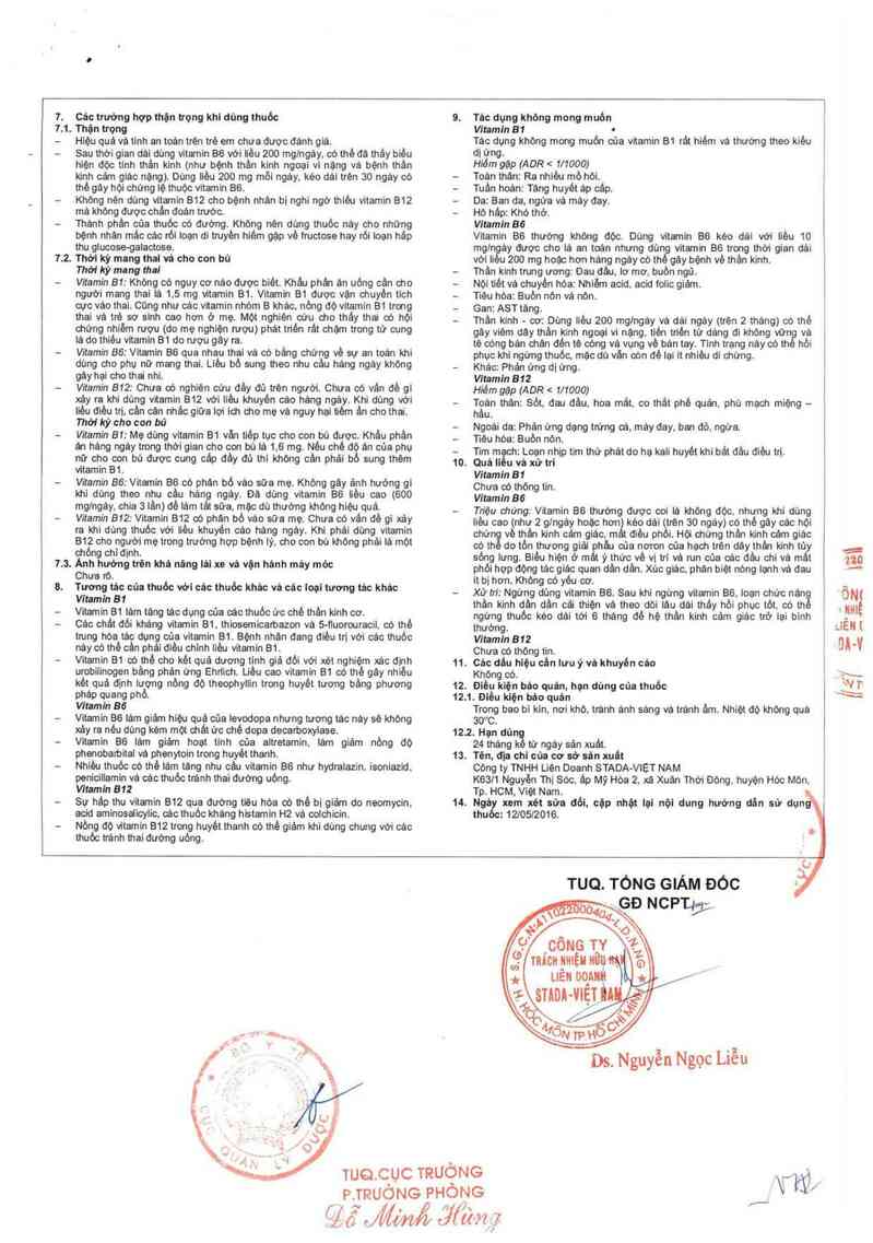 thông tin, cách dùng, giá thuốc Scanneuron - ảnh 4