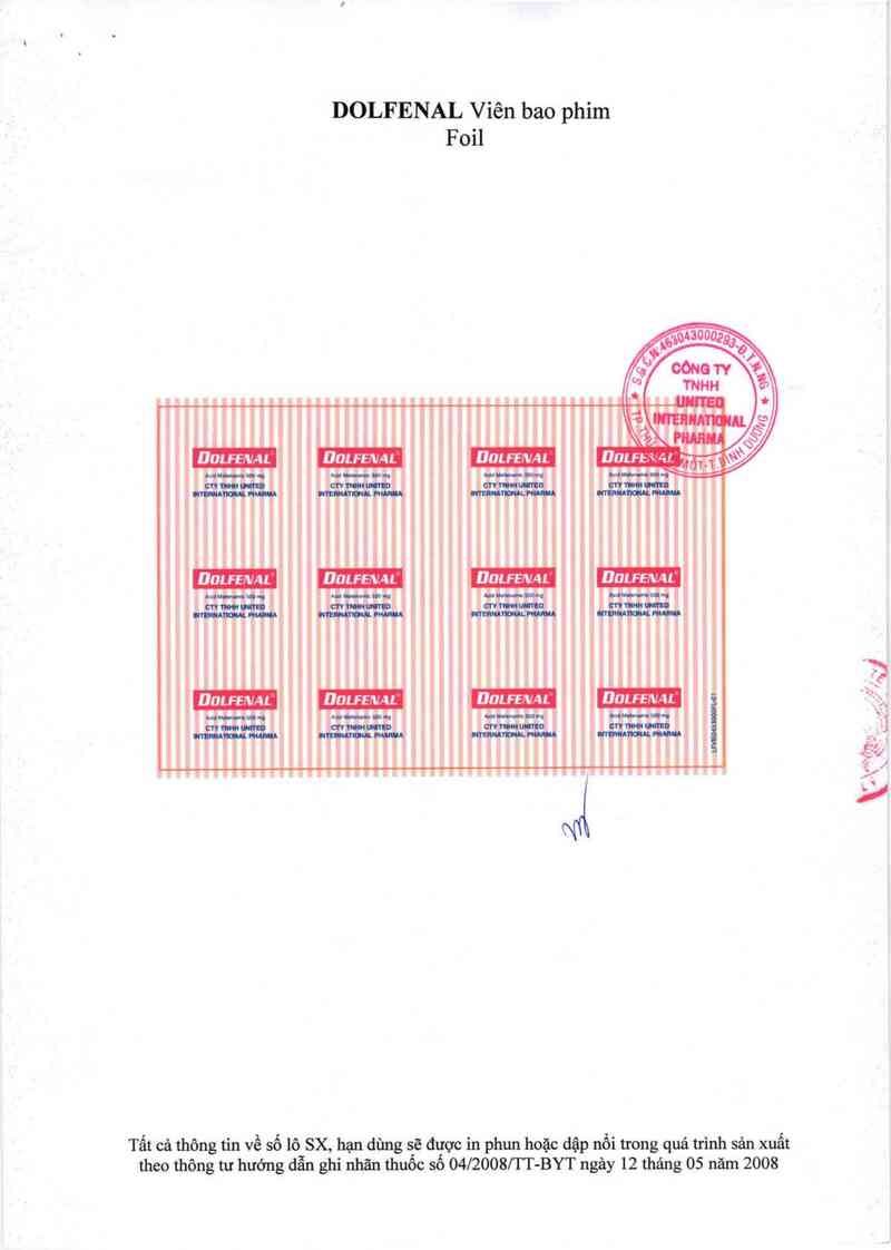 thông tin, cách dùng, giá thuốc Dolfenal - ảnh 2