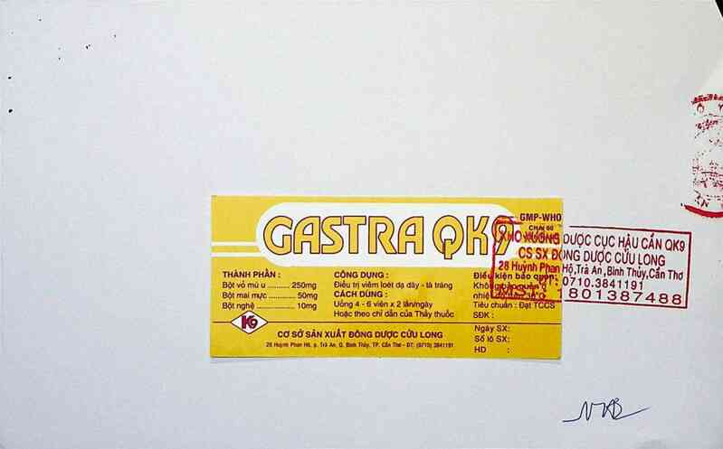 thông tin, cách dùng, giá thuốc GastraQK9 - ảnh 1