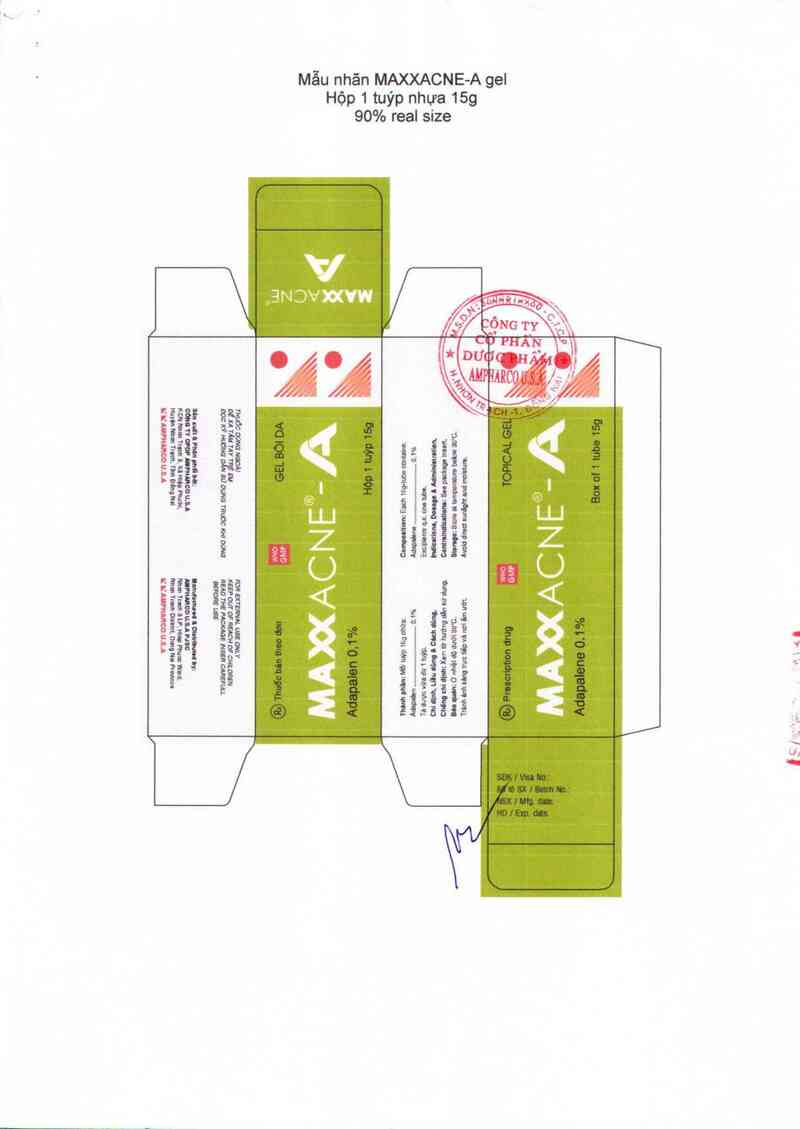 thông tin, cách dùng, giá thuốc Maxxacne-A - ảnh 2