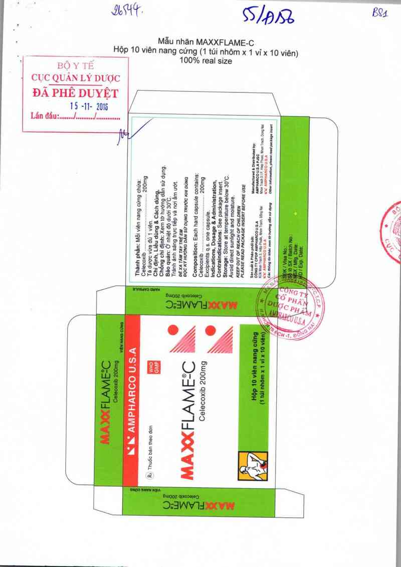 thông tin, cách dùng, giá thuốc Maxxflame - C - ảnh 0