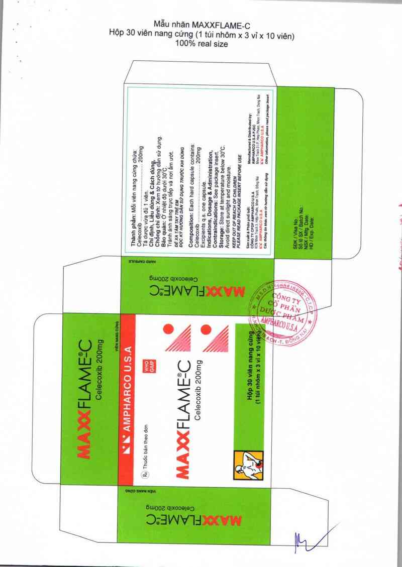 thông tin, cách dùng, giá thuốc Maxxflame - C - ảnh 1