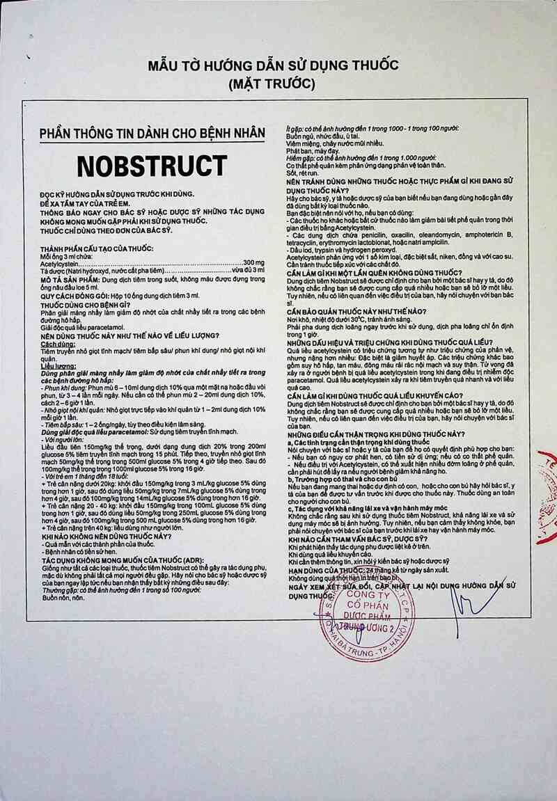 thông tin, cách dùng, giá thuốc Nobstruct - ảnh 2