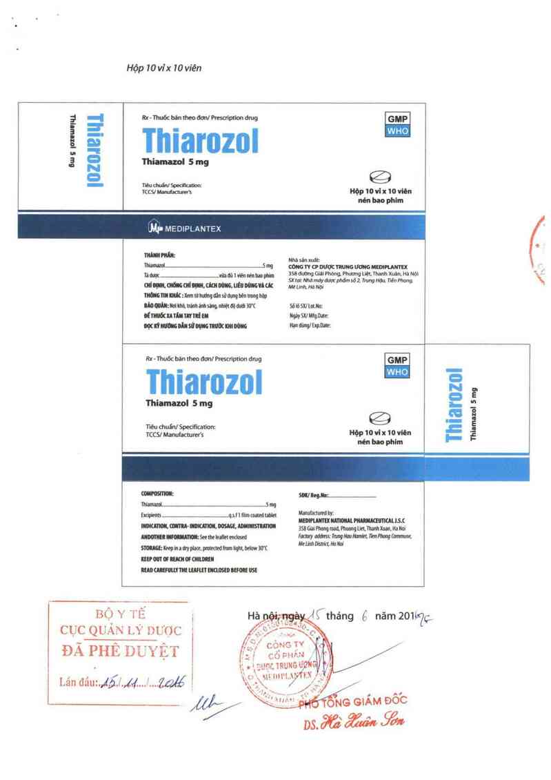 thông tin, cách dùng, giá thuốc Thiarozol - ảnh 0