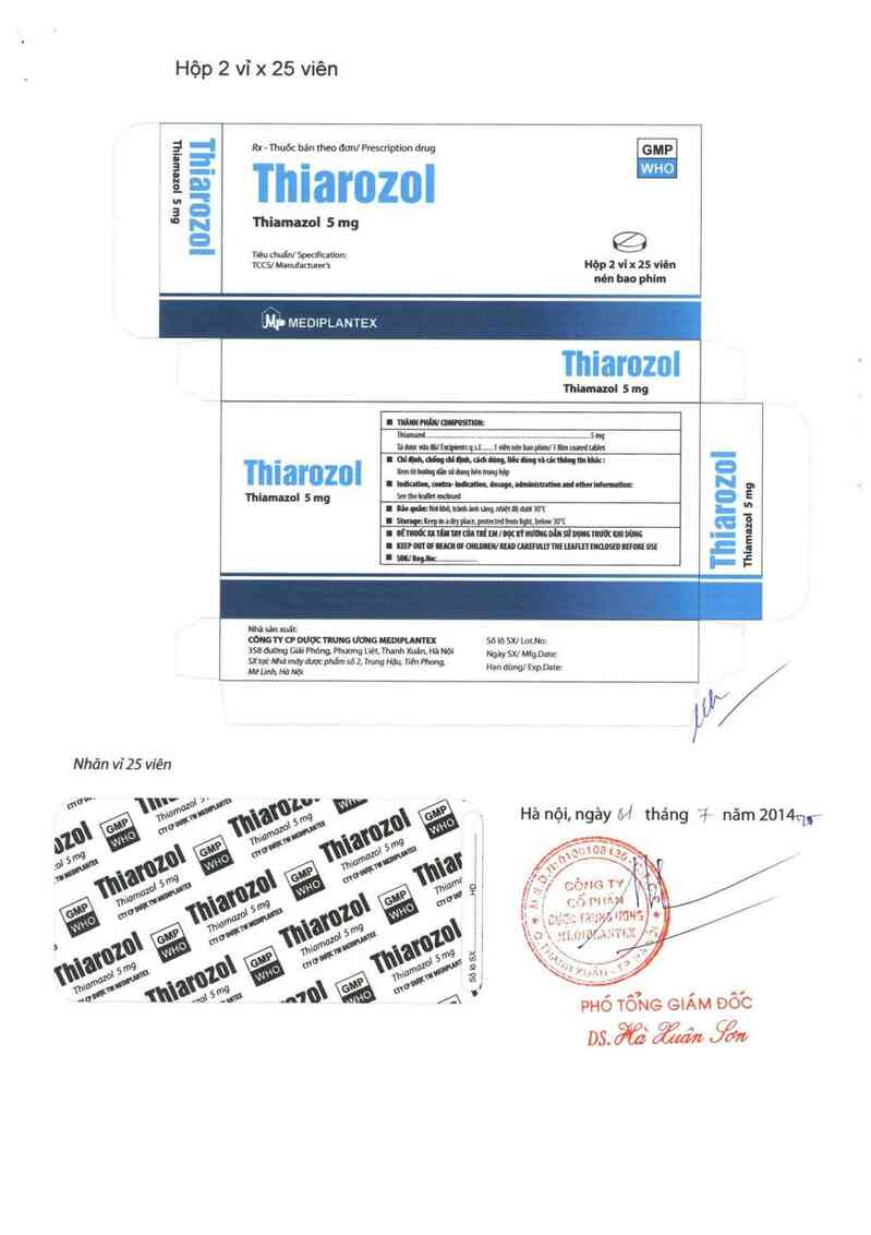 thông tin, cách dùng, giá thuốc Thiarozol - ảnh 1