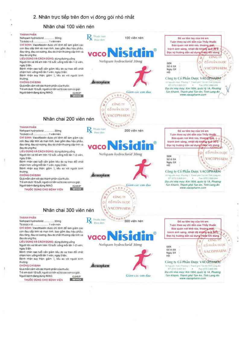 thông tin, cách dùng, giá thuốc Vaconisidin - ảnh 10