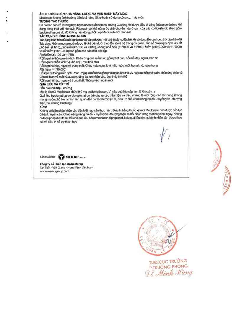 thông tin, cách dùng, giá thuốc Meclonate - ảnh 4