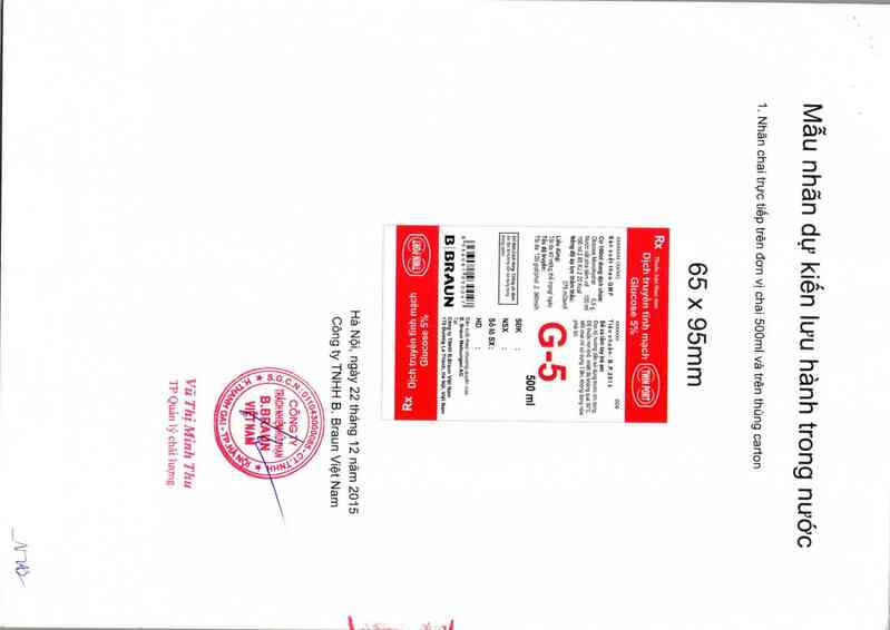 thông tin, cách dùng, giá thuốc Glucose 5% - ảnh 3