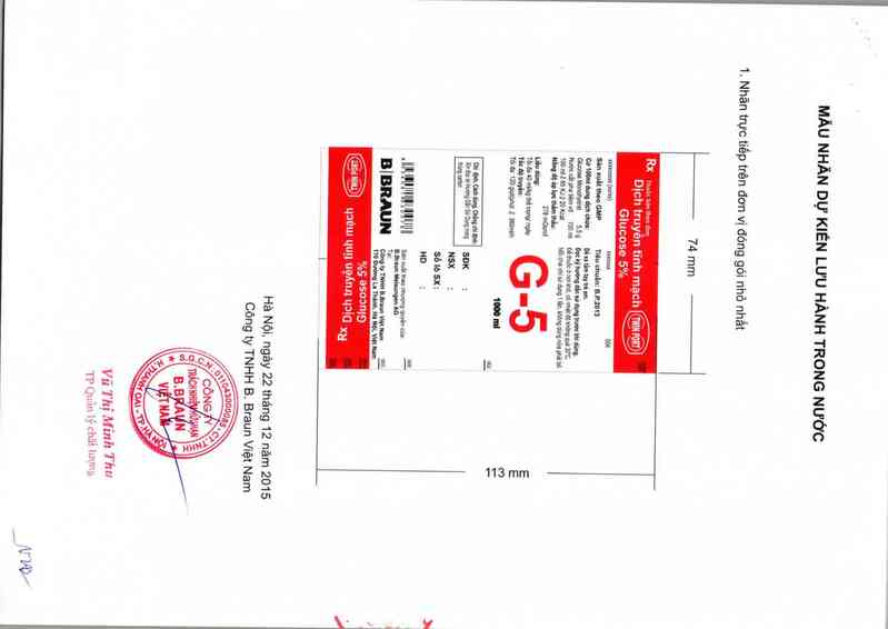 thông tin, cách dùng, giá thuốc Glucose 5% - ảnh 4