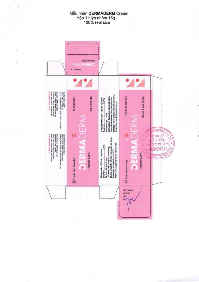 thông tin, cách dùng, giá thuốc Dermaderm - ảnh 3