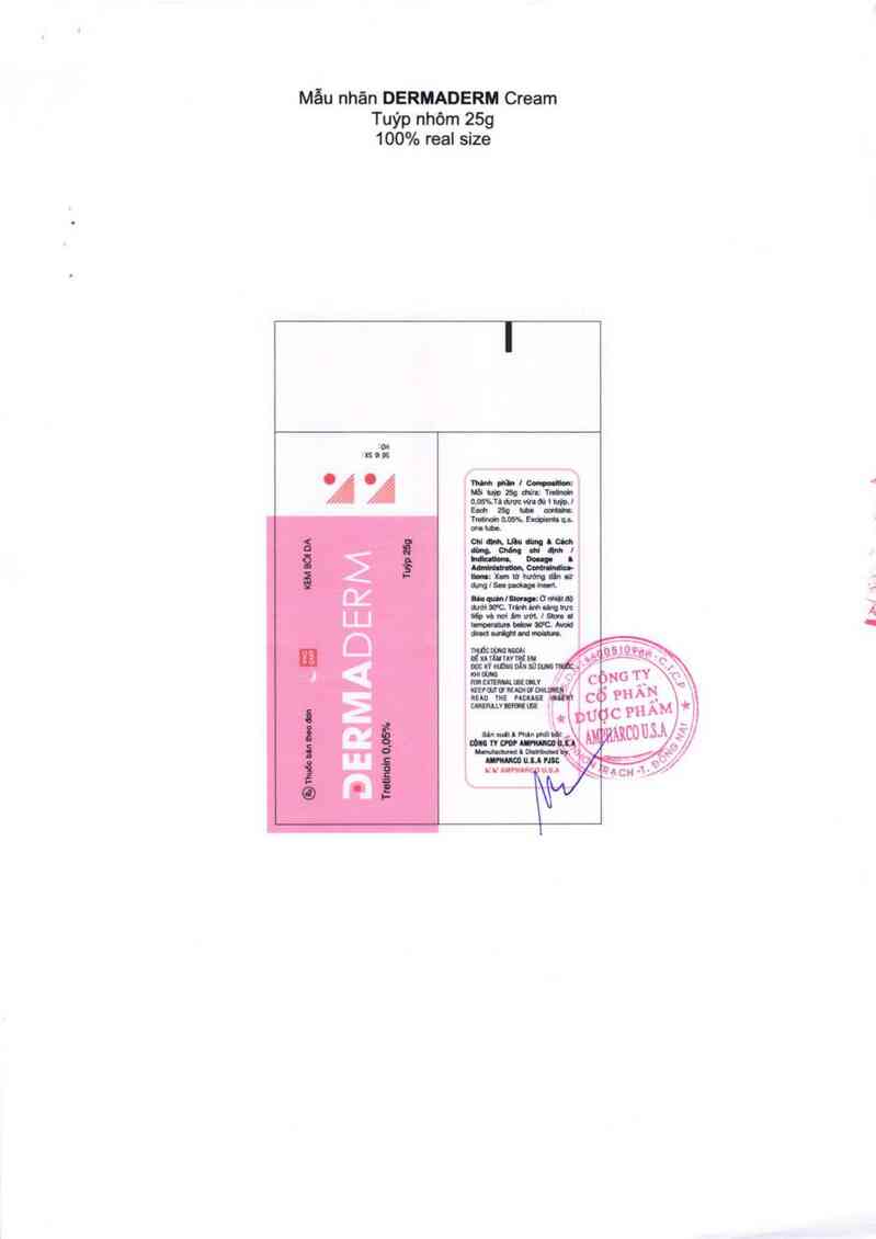 thông tin, cách dùng, giá thuốc Dermaderm - ảnh 4