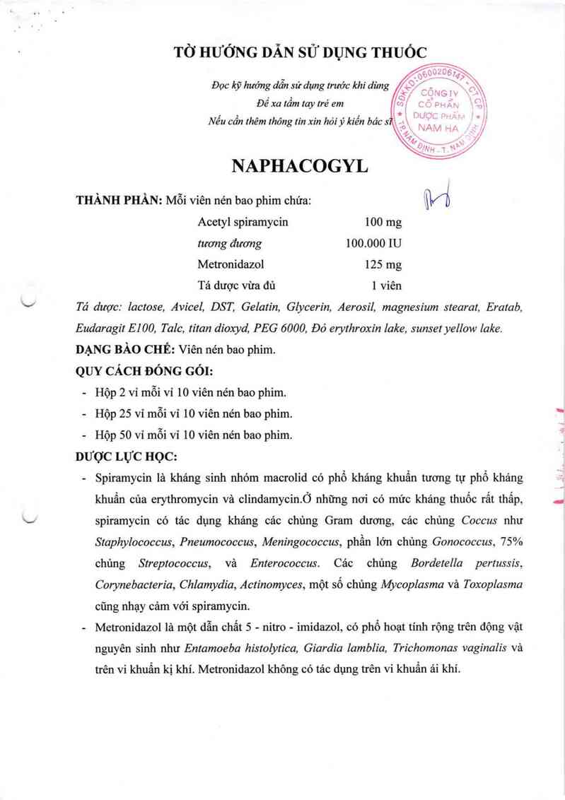 thông tin, cách dùng, giá thuốc Naphacogyl - ảnh 4