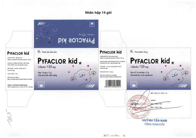 thông tin, cách dùng, giá thuốc Pyfaclor Kid - ảnh 1