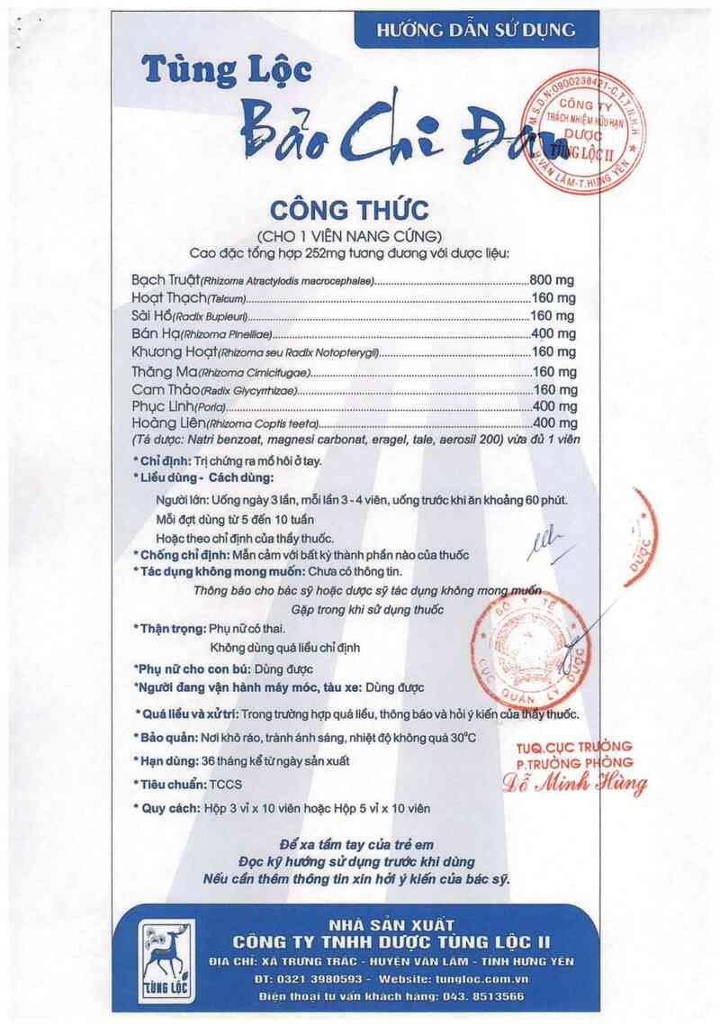 thông tin, cách dùng, giá thuốc Tùng lộc bảo chi đan - ảnh 3