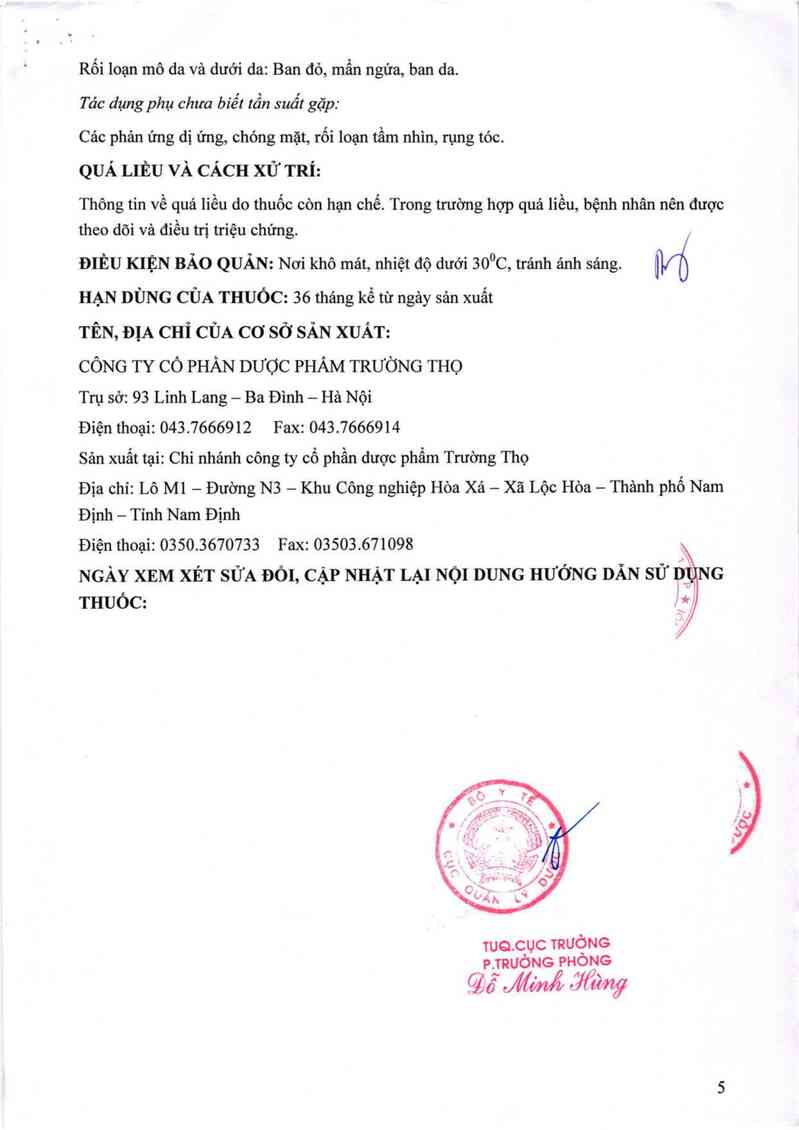 thông tin, cách dùng, giá thuốc Glucosamin sulfat 250mg - ảnh 10