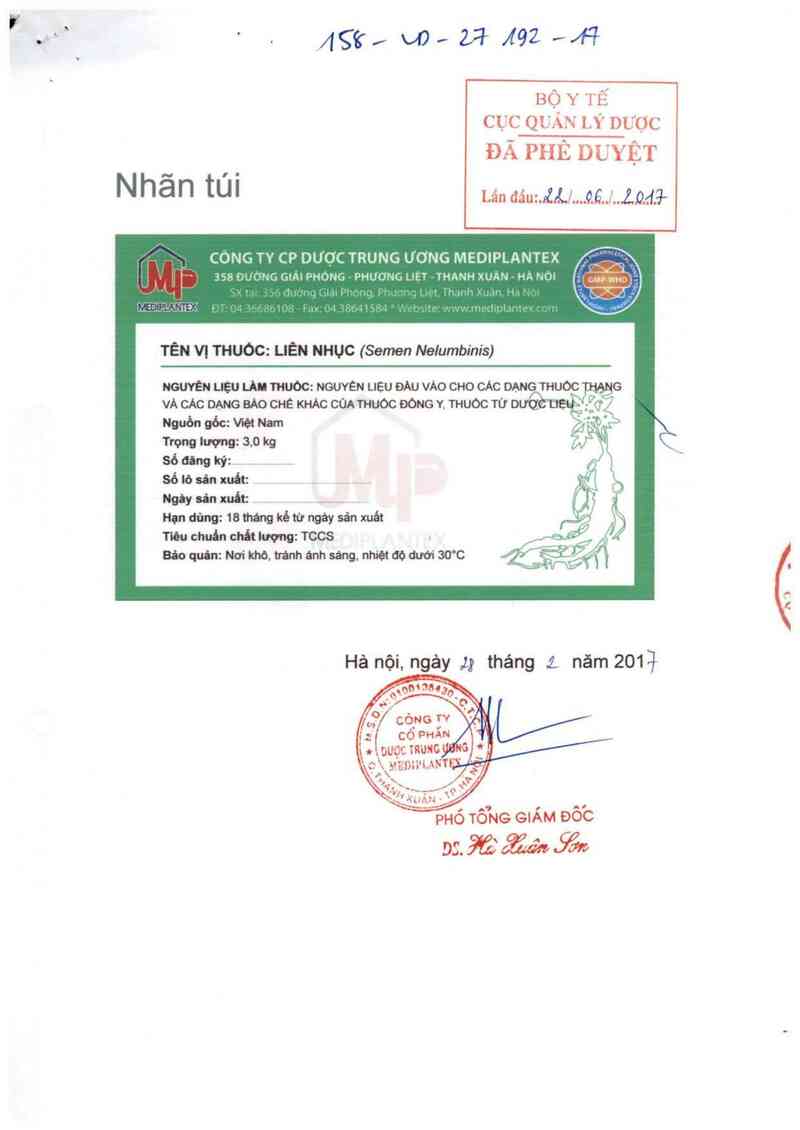 thông tin, cách dùng, giá thuốc Liên nhục - ảnh 0