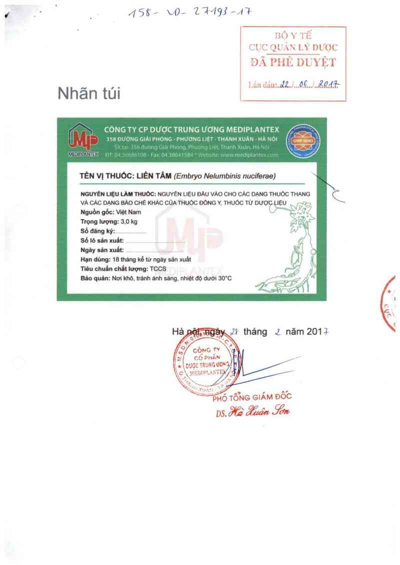 thông tin, cách dùng, giá thuốc Liên tâm - ảnh 0
