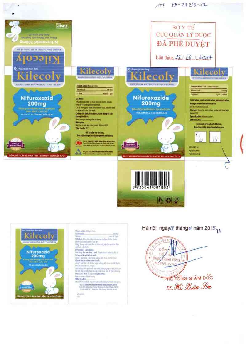 thông tin, cách dùng, giá thuốc Kilecoly - ảnh 0