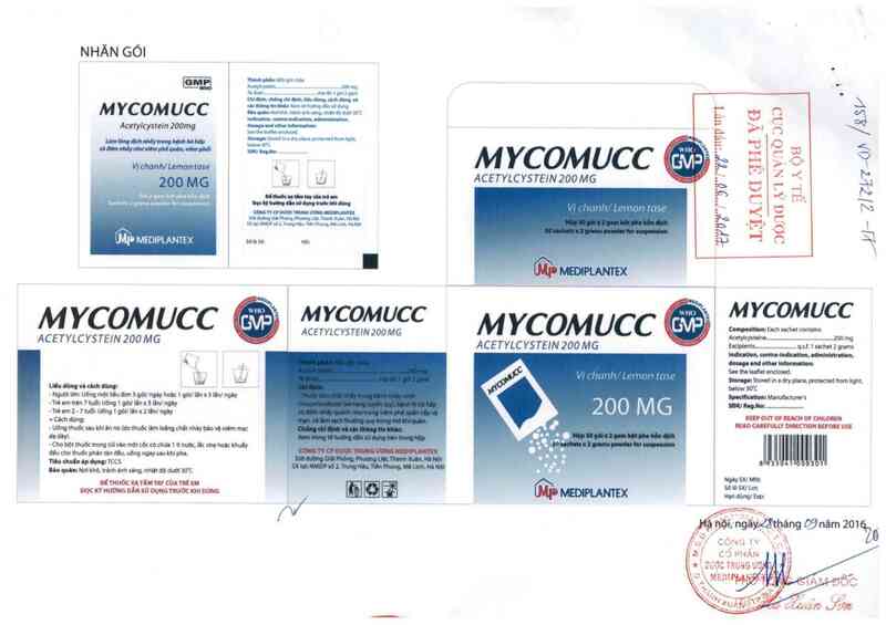 thông tin, cách dùng, giá thuốc Mycomucc - ảnh 0