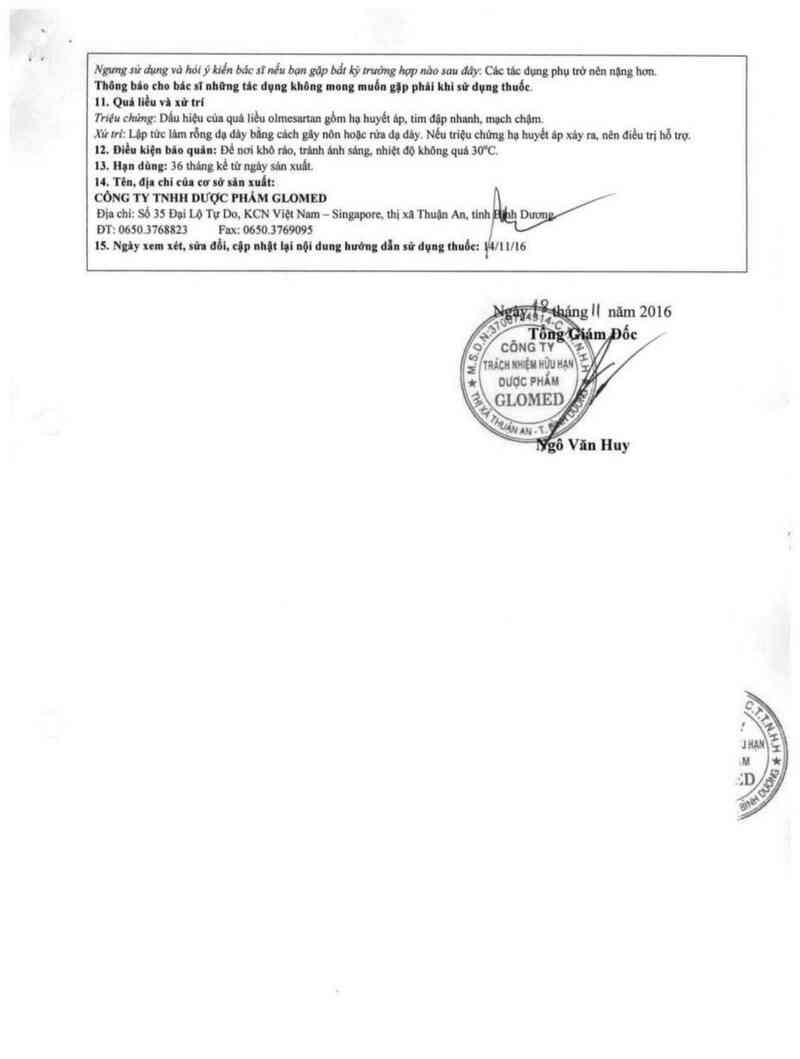thông tin, cách dùng, giá thuốc Glanta 40 - ảnh 4