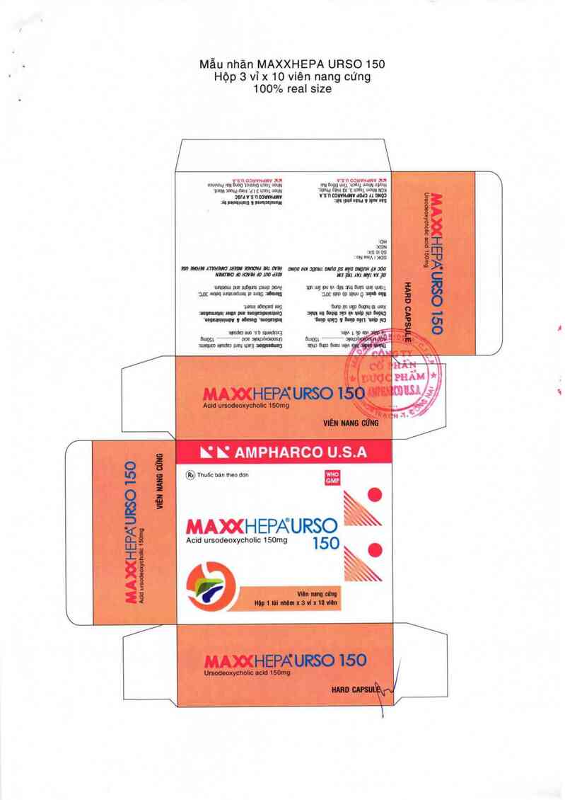 thông tin, cách dùng, giá thuốc Maxxhepa urso 150 - ảnh 2