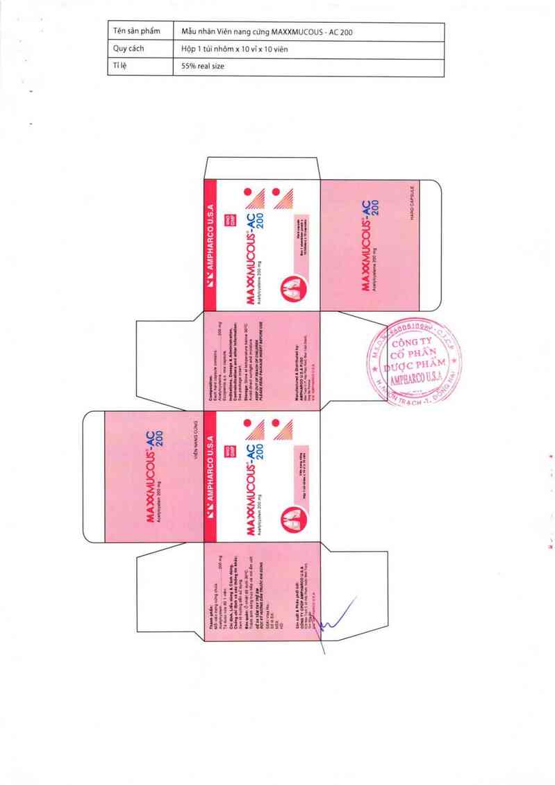 thông tin, cách dùng, giá thuốc Maxxmucous-AC 200 - ảnh 4
