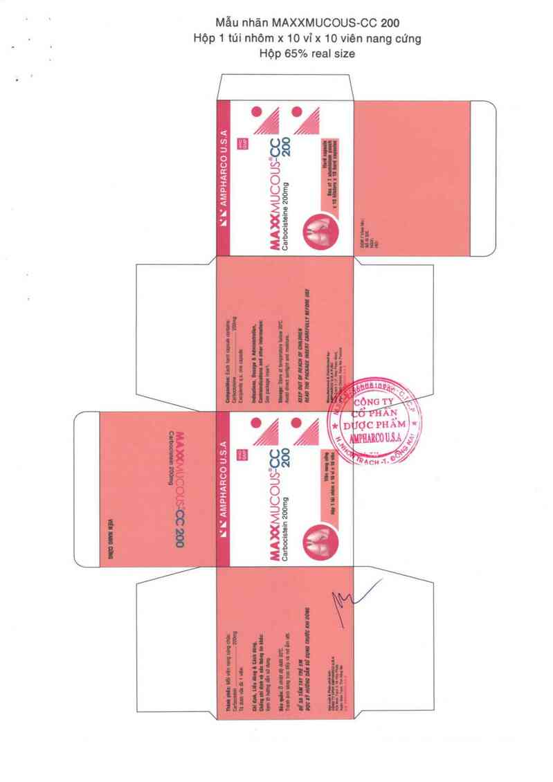 thông tin, cách dùng, giá thuốc Maxxmucous-CC 200 - ảnh 4